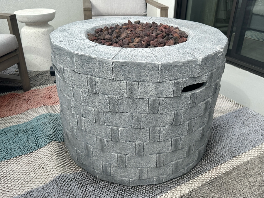Circular Fire Pit 31W X 23H Retails $580 [Photo 2]
