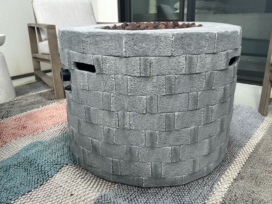 Circular Fire Pit 31W X 23H Retails $580 [Photo 3]