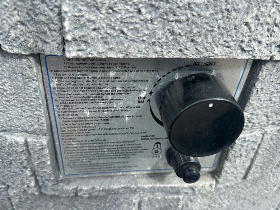 Circular Fire Pit 31W X 23H Retails $580 [Photo 4]