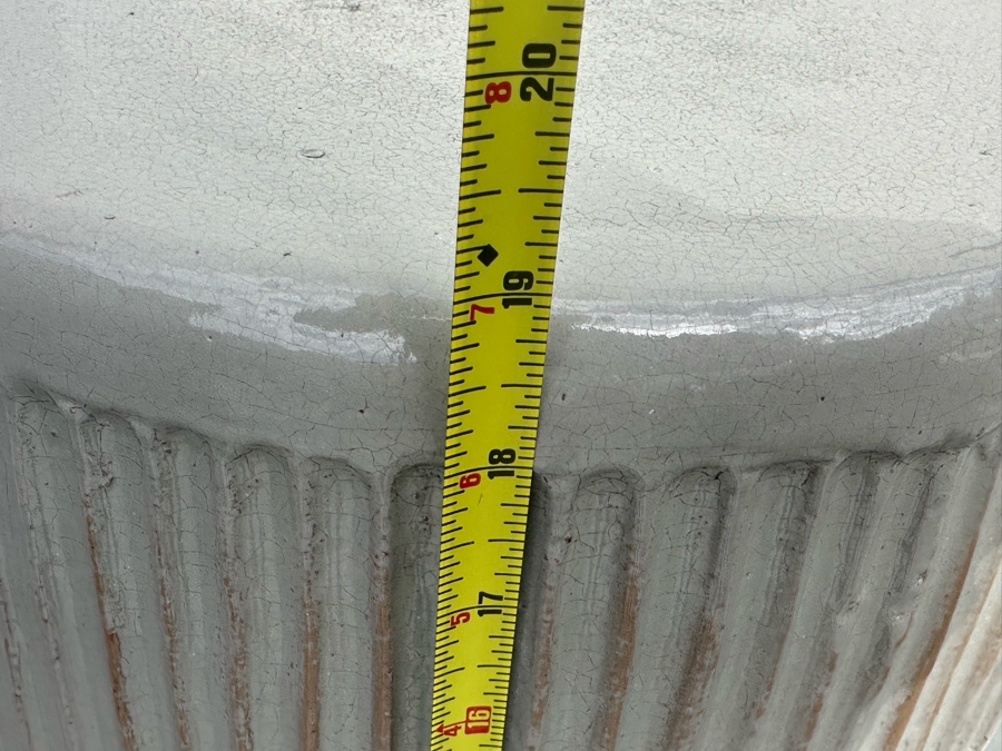 Contemporary Ceramic Garden Stool Side Table 13W X 19H [Photo 4]