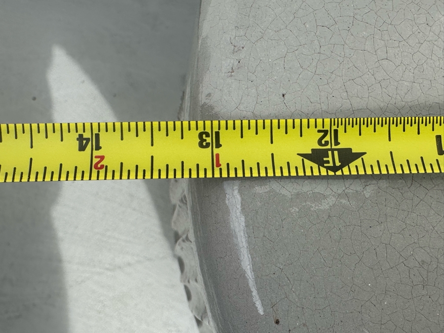 Contemporary Ceramic Garden Stool Side Table 13W X 19H [Photo 3]