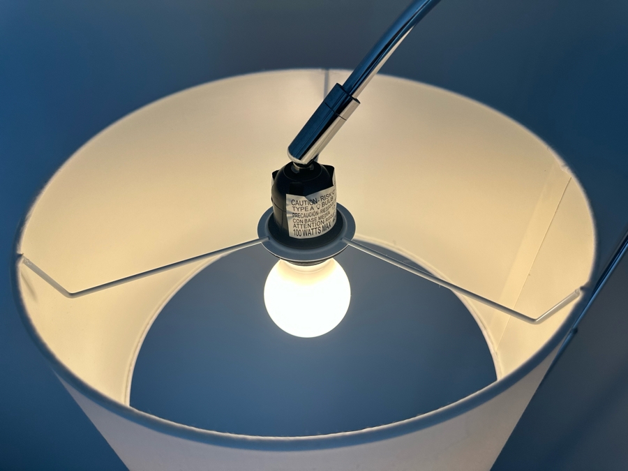 Chrome Floor Lamp 66H [Photo 5]