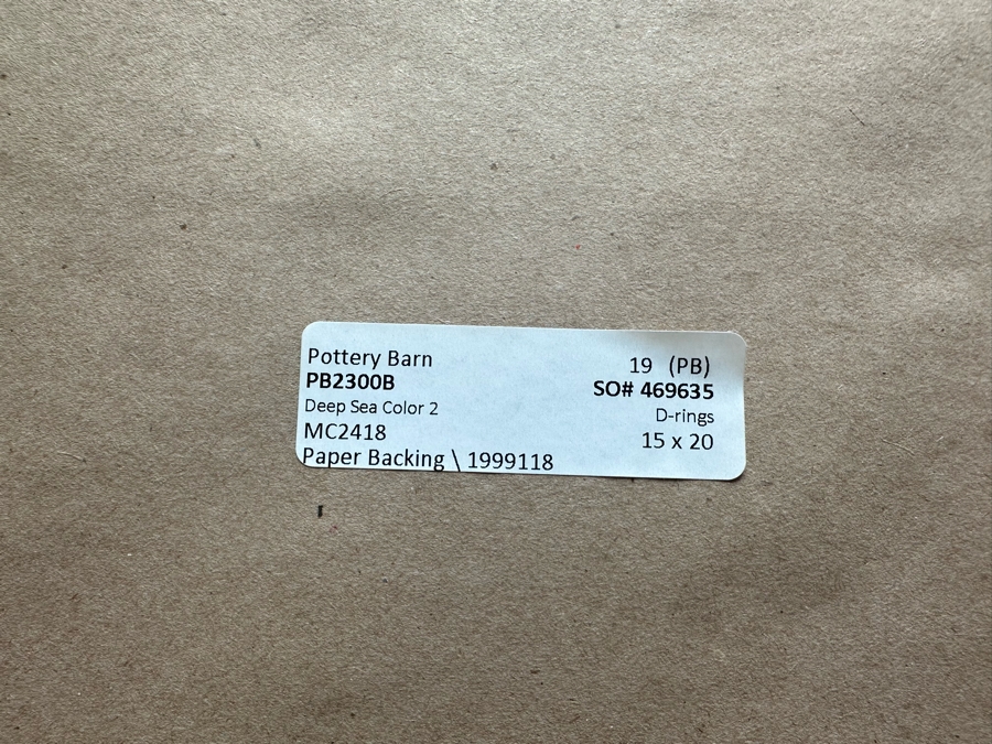 Pair Of Pottern Barn Framed Prints Titled Deep Sea Color 1 & 2 15 X 20 [Photo 4]