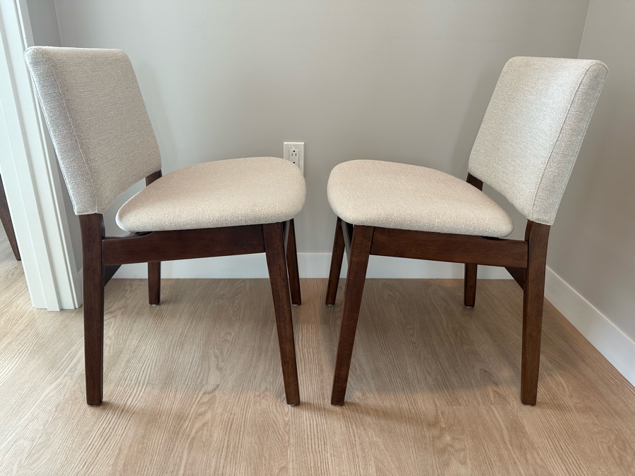 Pair Of Contemporary Side Chairs By Article Furniture [Photo 4]
