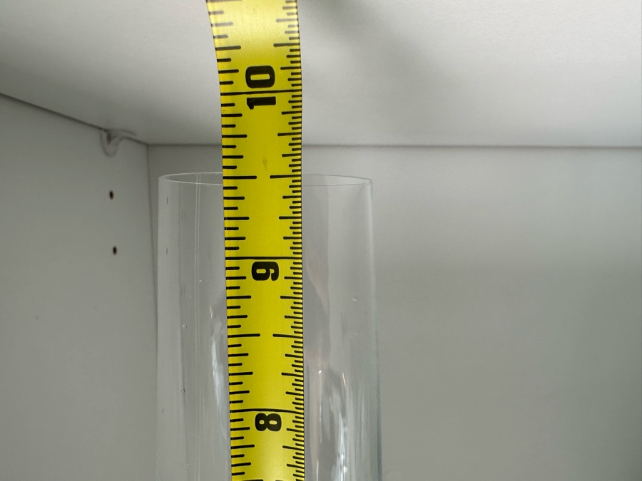 (6) Red Wine Stemware Glasses, (6) White Wine Stemware Glasses & (6) Champagne Flutes All Marked RV [Photo 10]