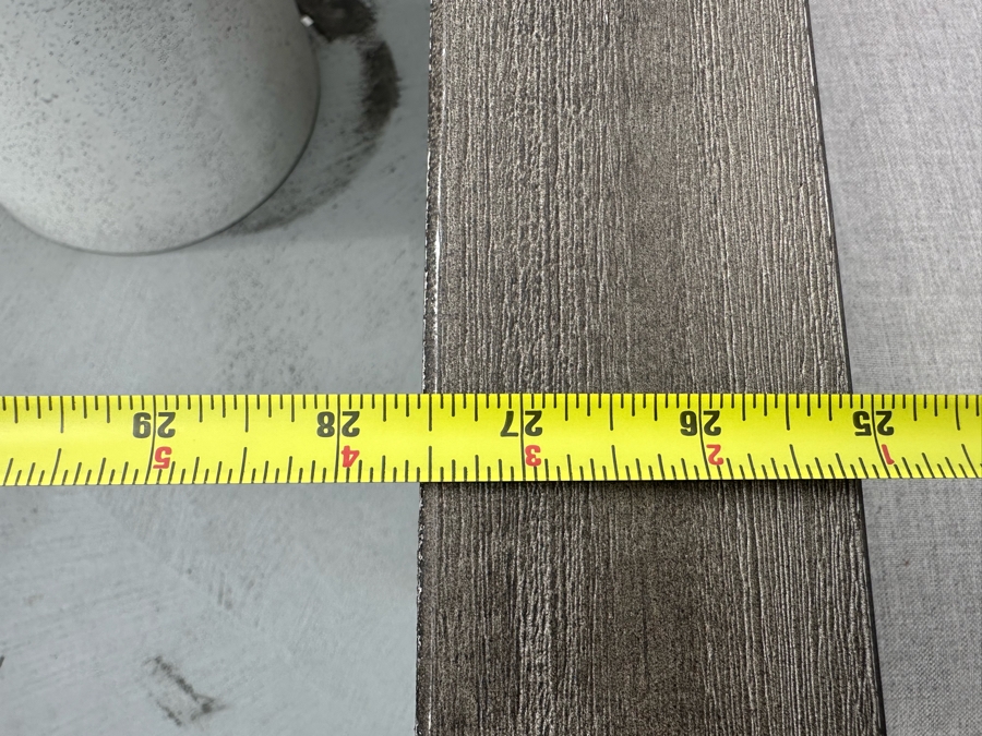 Two Pottery Barn Armchairs 27.5W X 30D X 30H Retails $587 Plus Modern White Resin Side Table [Photo 7]