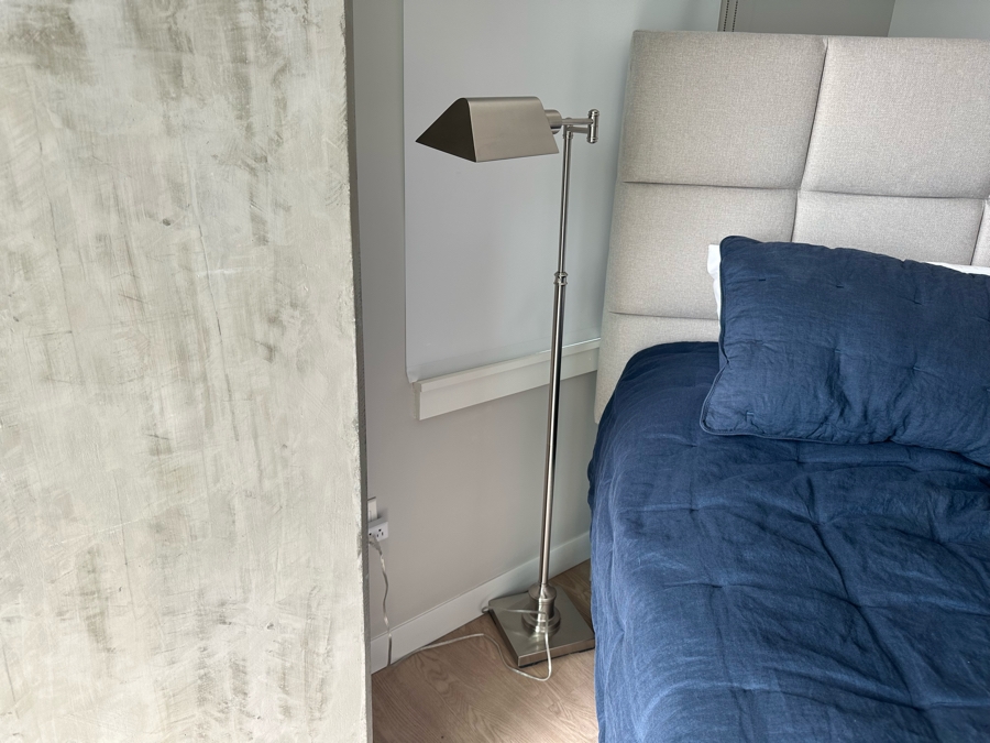 Pair Of Metal Adjustable Floor Lamps 54H [Photo 2]