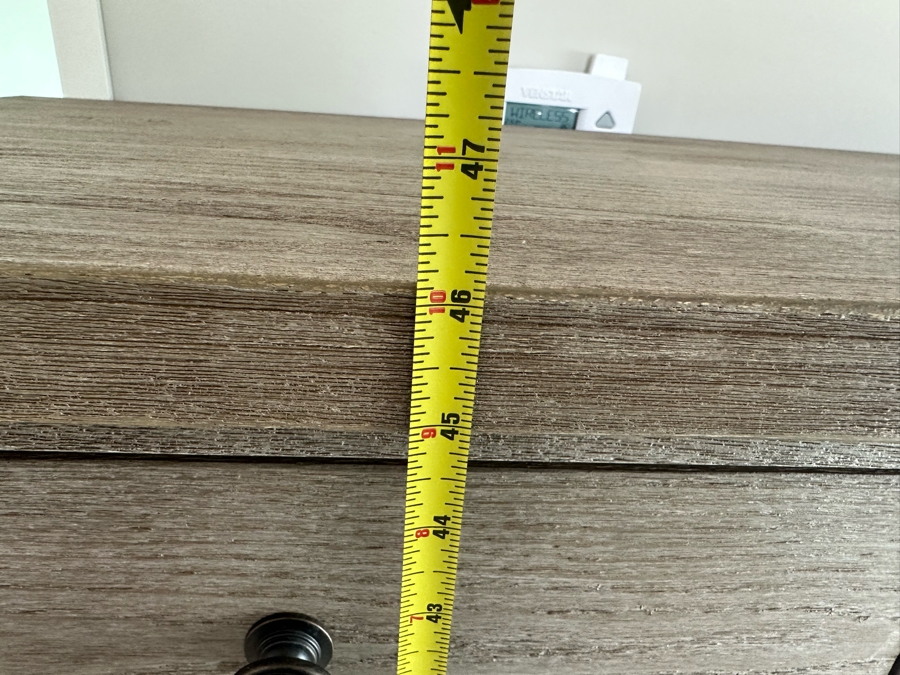 Pair Of Pottery Barn Toulouse Six Drawer Tall Dressers 36W X 20D X 46H (See Photos For Second Dresser) Retails $3,600 [Photo 15]