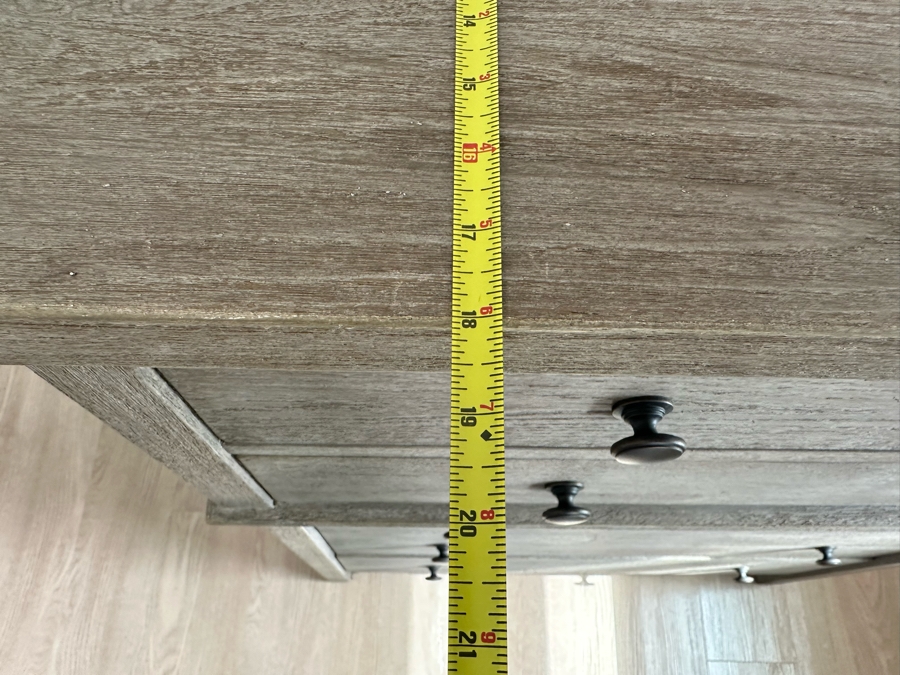 Pair Of Pottery Barn Toulouse Six Drawer Tall Dressers 36W X 20D X 46H (See Photos For Second Dresser) Retails $3,600 [Photo 14]