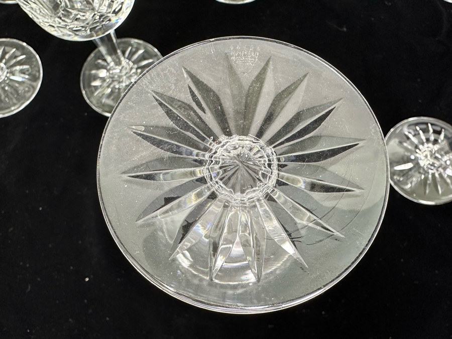 (10) Webb Corbett Crystal Stemware Glasses 6 1/8'H [Photo 8]