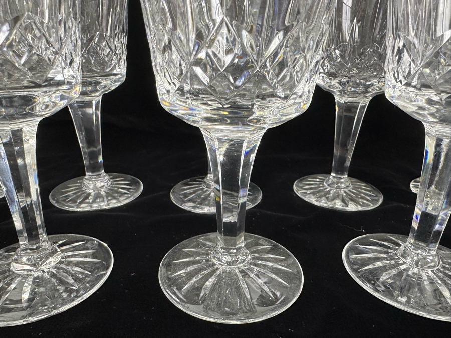 (10) Webb Corbett Crystal Stemware Glasses 6 1/8'H [Photo 5]