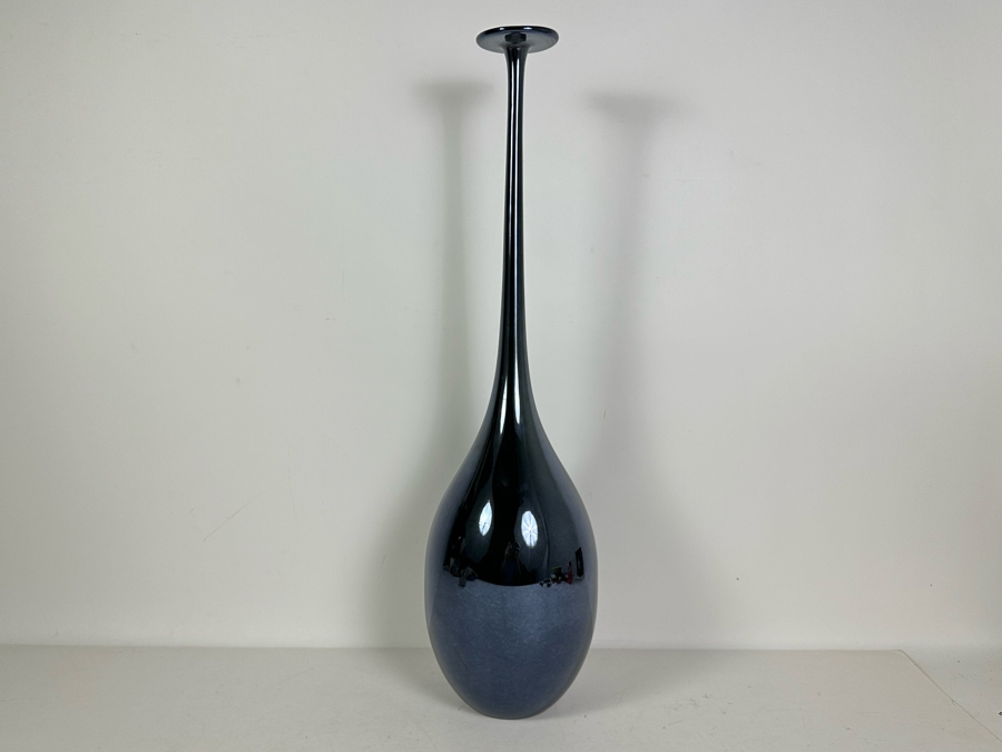 Z Gallerie Seraphina Long Neck Glass Vase 23.5'H [Photo 2]