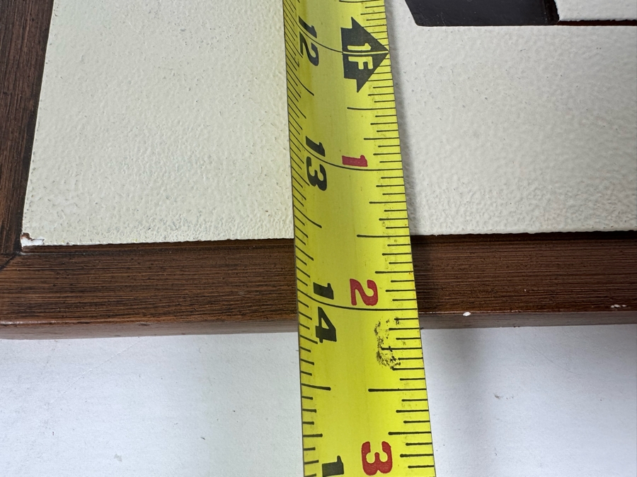 Pair Of Vintage 1961 Angeli Artcraft Product Co Chalkware Plaques 11 X 14 [Photo 7]