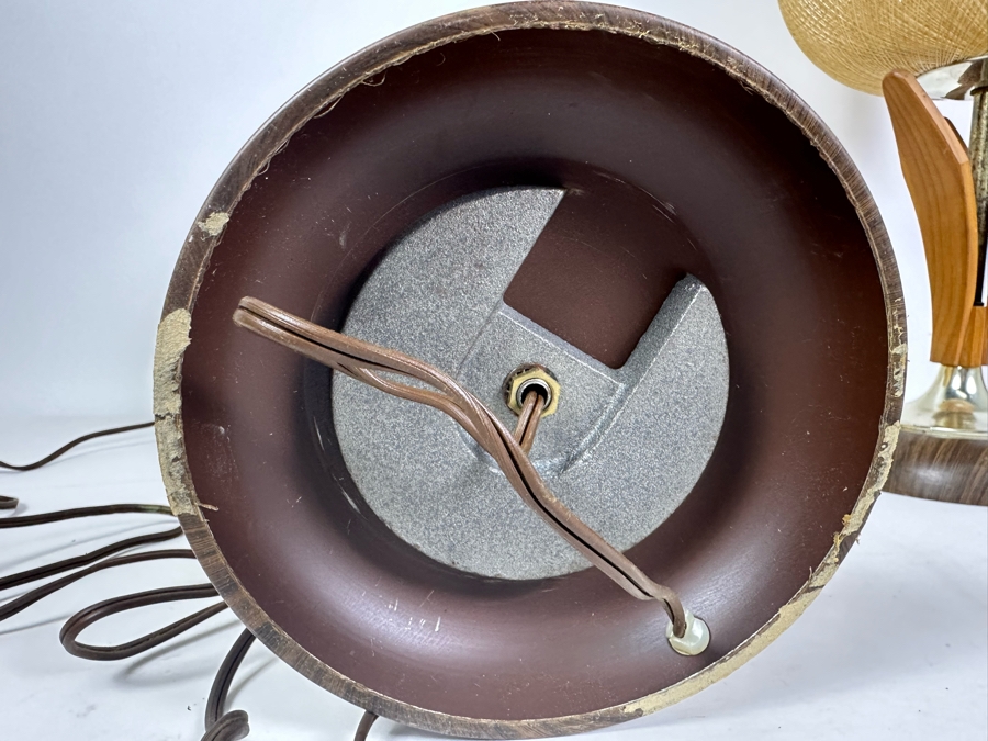 Pair Of Mid-Century Modern Tulip Lamps 18'H [Photo 8]