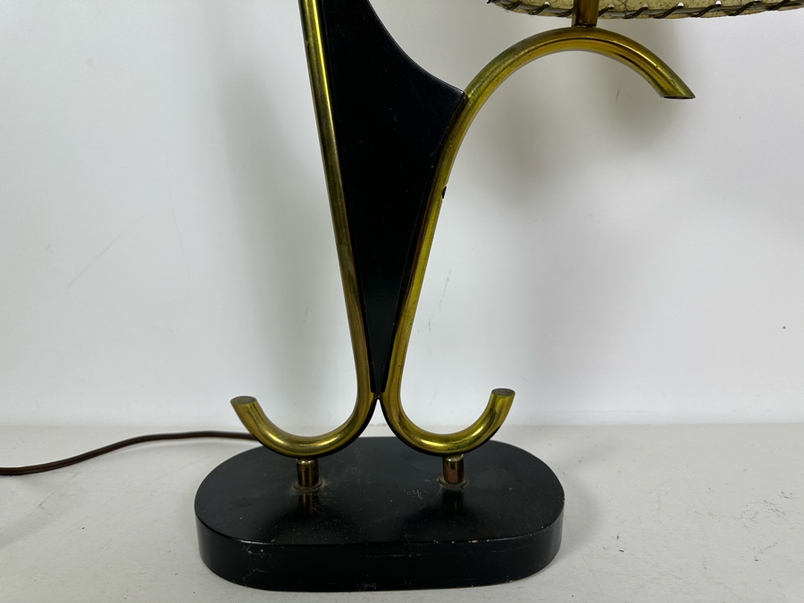 Vintage Mid-Century Modern Atomic Table Lamp 28'H [Photo 4]