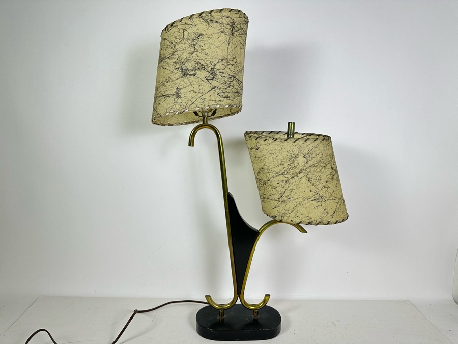 Vintage Mid-Century Modern Atomic Table Lamp 28'H [Photo 3]