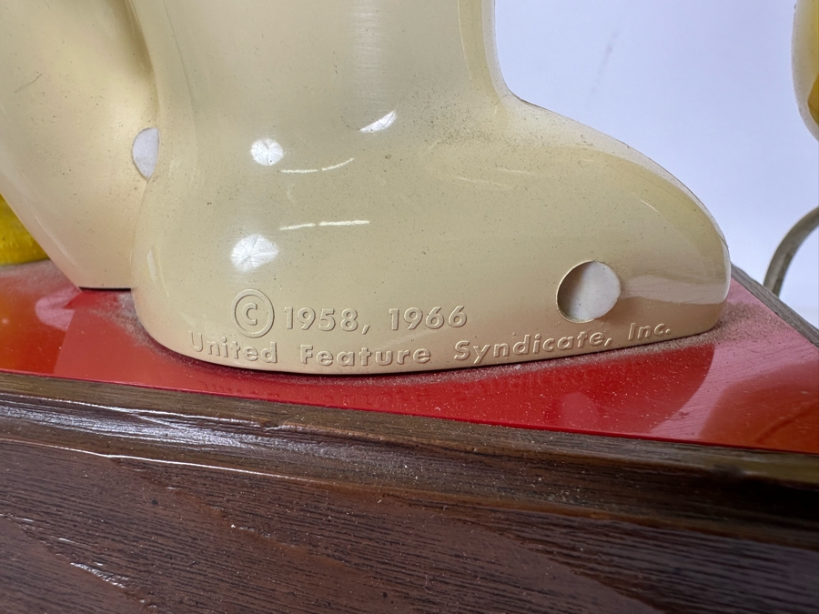 Vintage 1976 The Snoopy And Woodstock Phone By American Telecommunications Corporation 14'H [Photo 5]