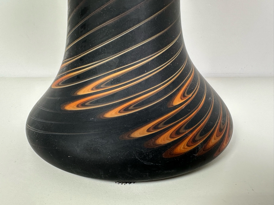 Vintage Essie Zareh Baijan Art Glass Vase From Azerbaijan Russia 16.5'H [Photo 2]