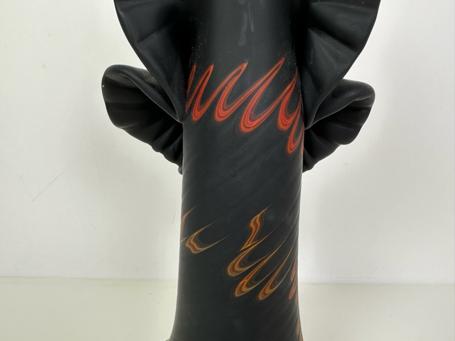 Vintage Essie Zareh Baijan Art Glass Vase From Azerbaijan Russia 16.5'H [Photo 5]