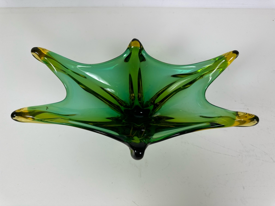 Vintage Italian Murano Glass Bowl 10'W X 6'D X 5'H [Photo 3]