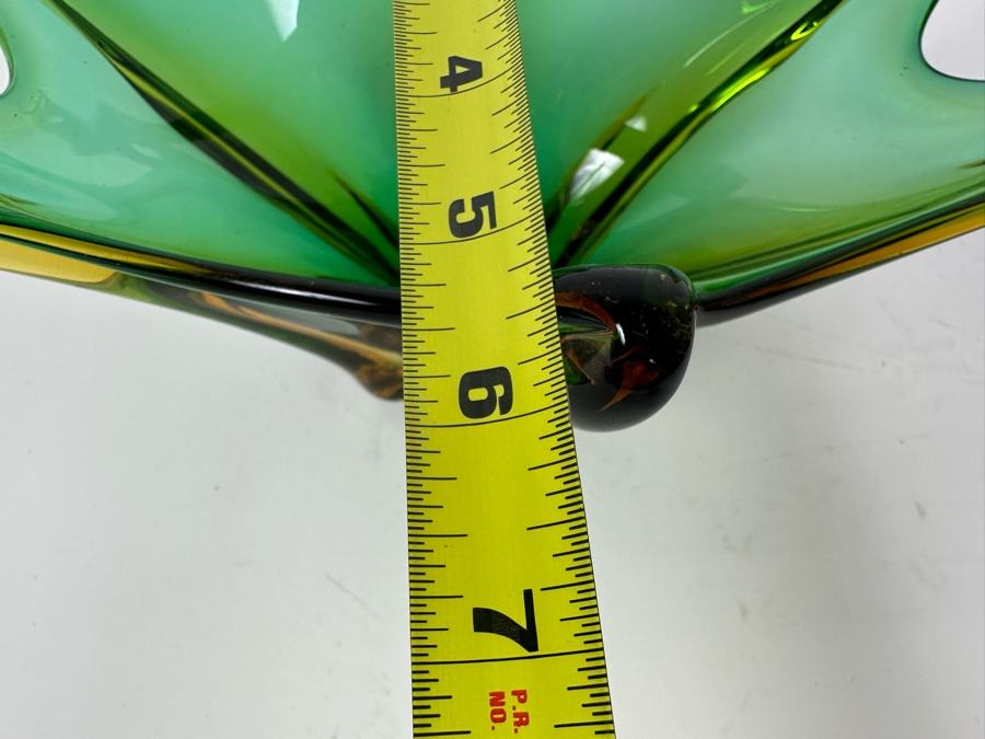 Vintage Italian Murano Glass Bowl 10'W X 6'D X 5'H [Photo 7]