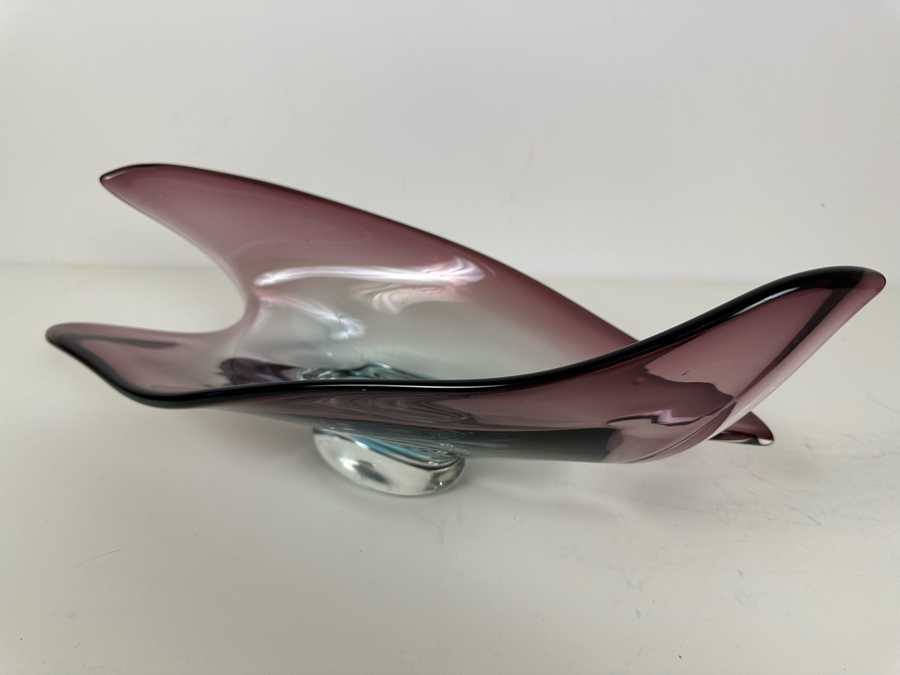 Vintage Italian Murano Glass Bowl 17'W X 8'D X 6'H [Photo 8]