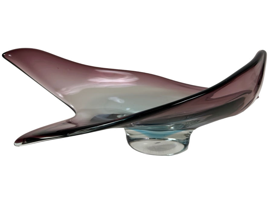 Vintage Italian Murano Glass Bowl 17'W X 8'D X 6'H [Photo 1]