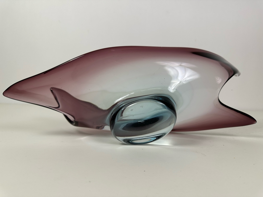 Vintage Italian Murano Glass Bowl 17'W X 8'D X 6'H [Photo 12]