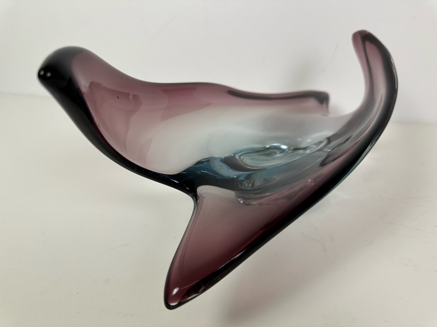 Vintage Italian Murano Glass Bowl 17'W X 8'D X 6'H [Photo 6]