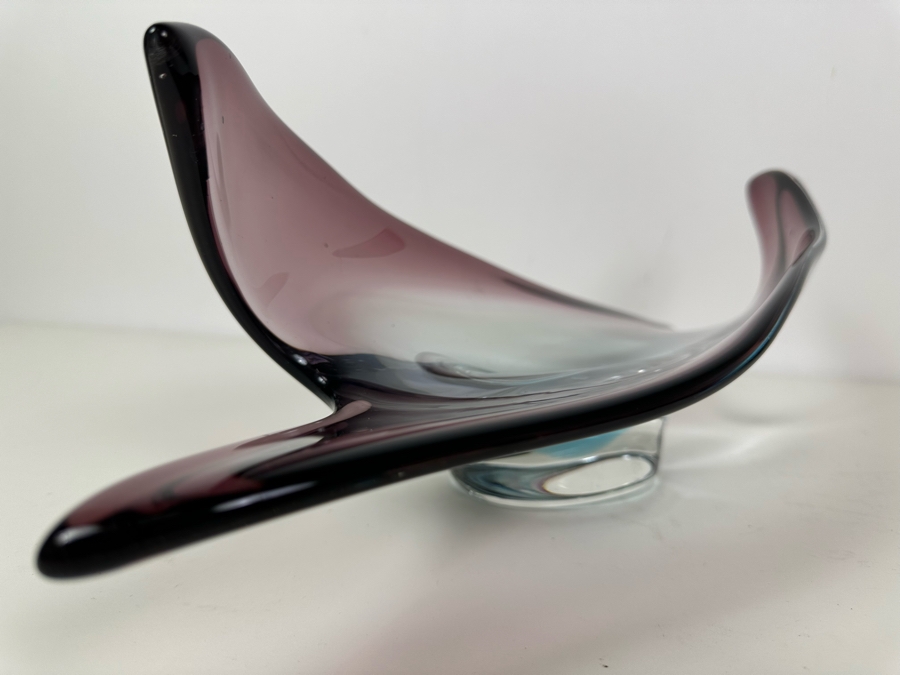 Vintage Italian Murano Glass Bowl 17'W X 8'D X 6'H [Photo 11]