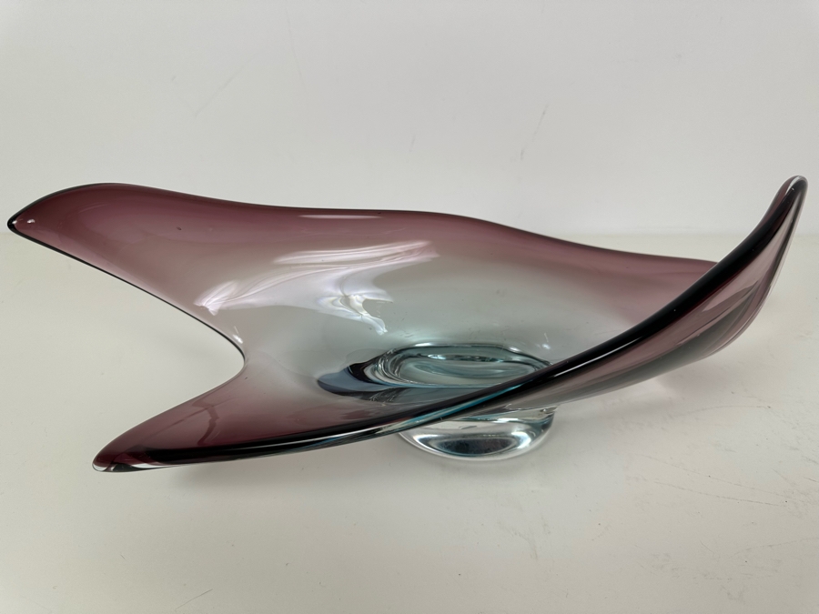 Vintage Italian Murano Glass Bowl 17'W X 8'D X 6'H [Photo 3]