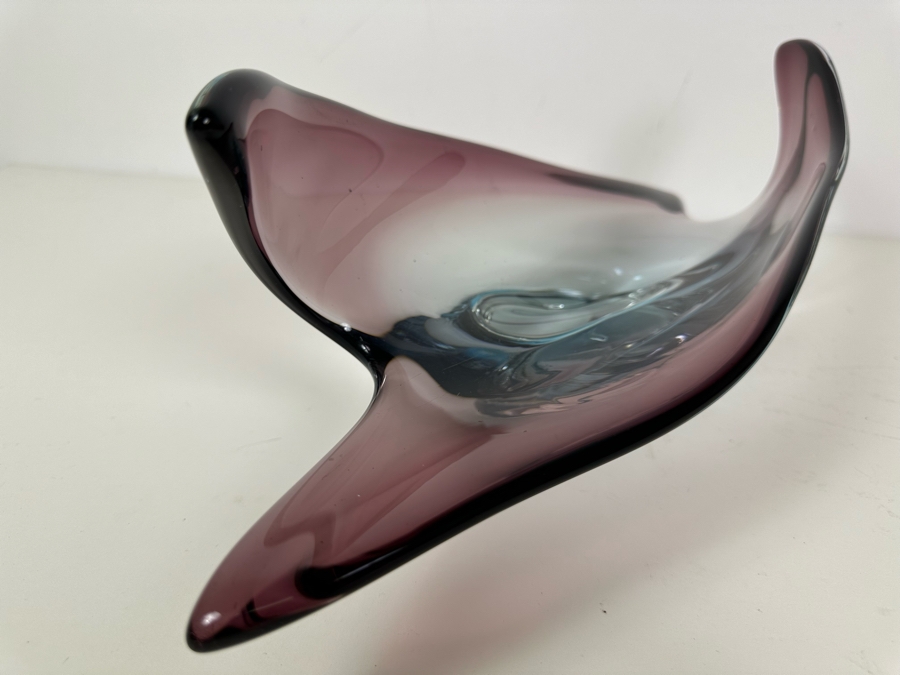 Vintage Italian Murano Glass Bowl 17'W X 8'D X 6'H [Photo 9]