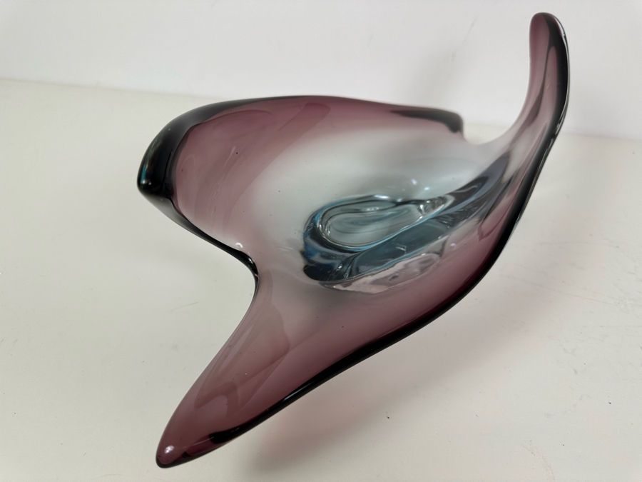 Vintage Italian Murano Glass Bowl 17'W X 8'D X 6'H [Photo 10]