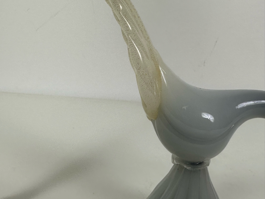 Venetian Glass Murano Italy Bird Figurine 7'H [Photo 7]