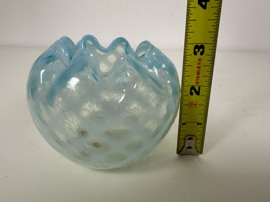 Victorian Art Glass Bowl 3'H [Photo 7]