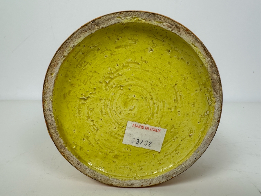 Vintage MCM Bitossi Italian Ceramic Pottery Pitcher Vase Made In Italy 9'H [Photo 7]