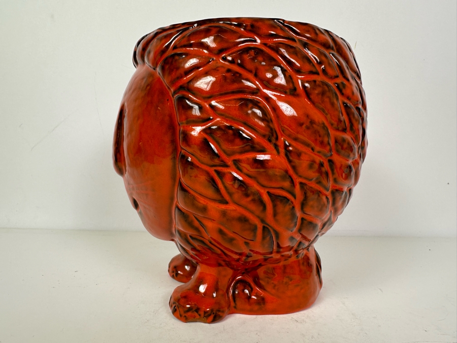 Vintage MCM Italian Ceramic Planter For Rosenthal Netter - See Photos For Chip In Foot 8H [Photo 4]