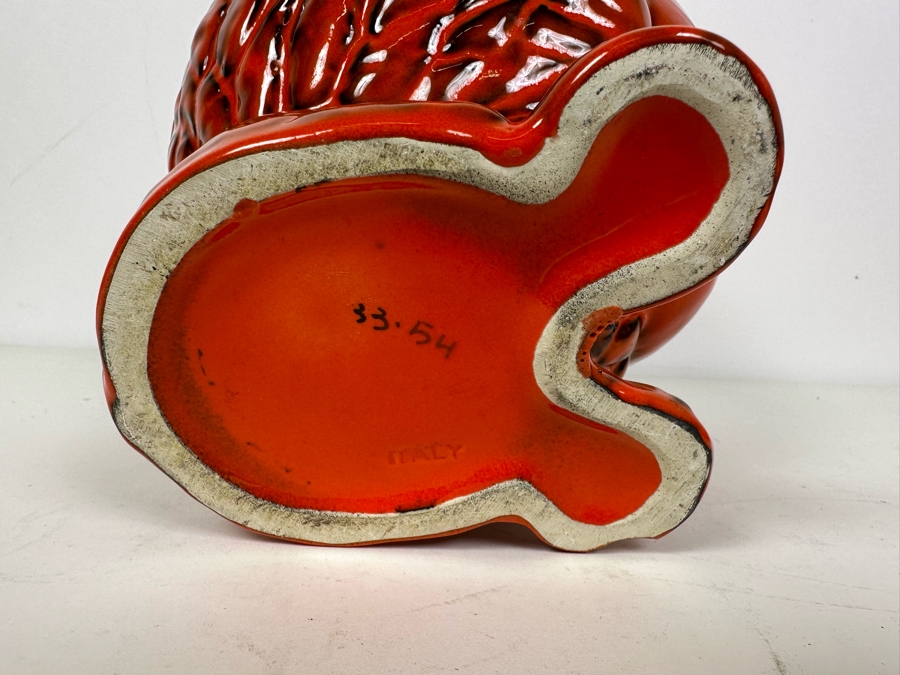 Vintage MCM Italian Ceramic Planter For Rosenthal Netter - See Photos For Chip In Foot 8H [Photo 7]