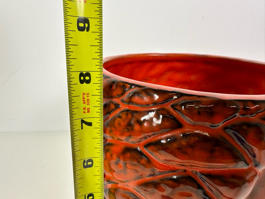 Vintage MCM Italian Ceramic Planter For Rosenthal Netter - See Photos For Chip In Foot 8H [Photo 9]