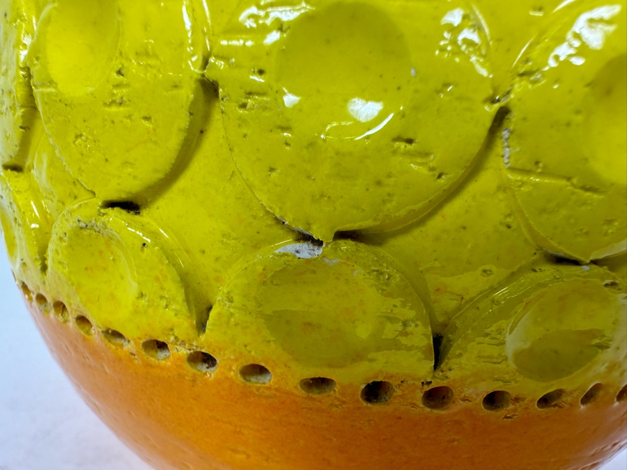 Vintage MCM Bitossi Italian Ceramic Pottery Vase 8'H [Photo 4]