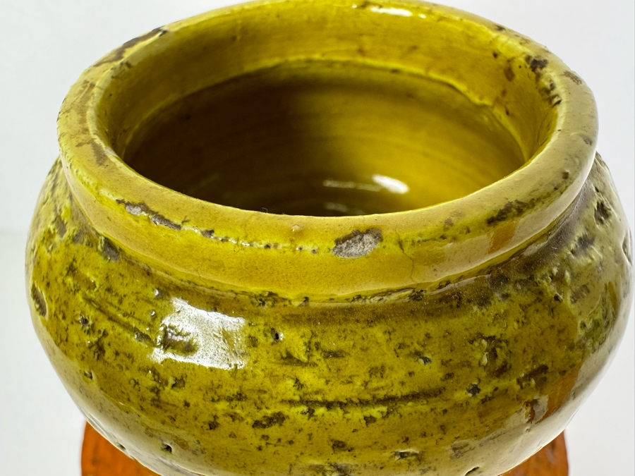 Vintage MCM Bitossi Italian Ceramic Pottery Vase Created In Italy 8'H [Photo 4]