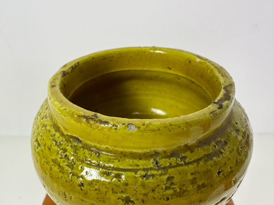 Vintage MCM Bitossi Italian Ceramic Pottery Vase Created In Italy 8'H [Photo 5]