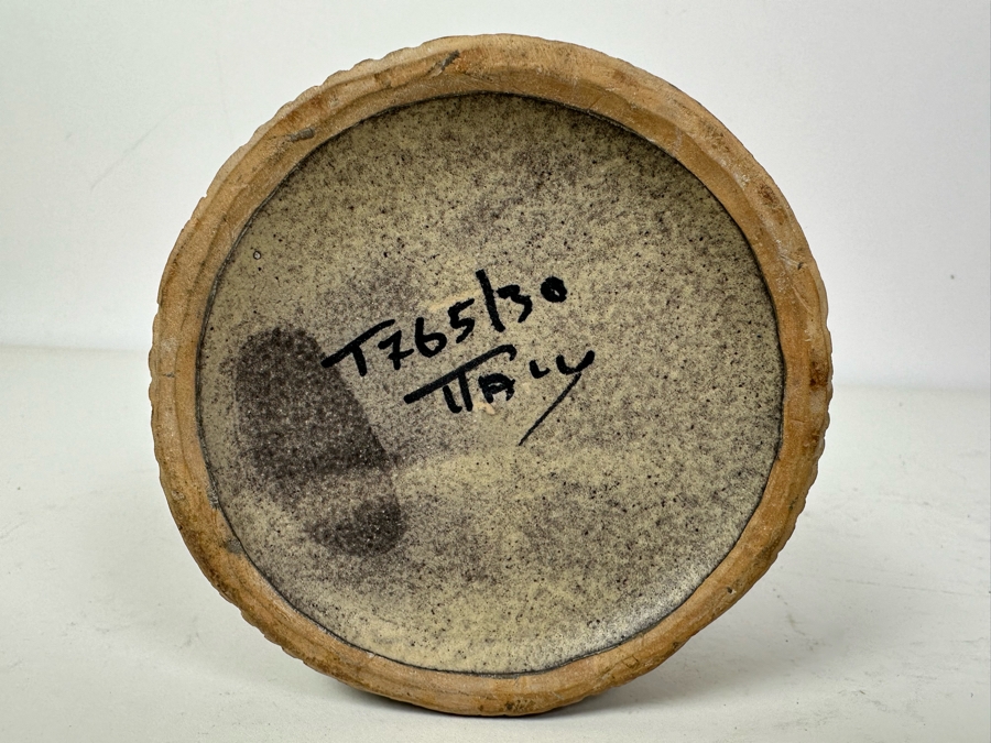 Vintage MCM Bitossi Italian Ceramic Pottery Vase 12'H [Photo 7]