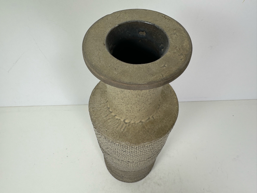 Vintage MCM Bitossi Italian Ceramic Pottery Vase 12'H [Photo 4]