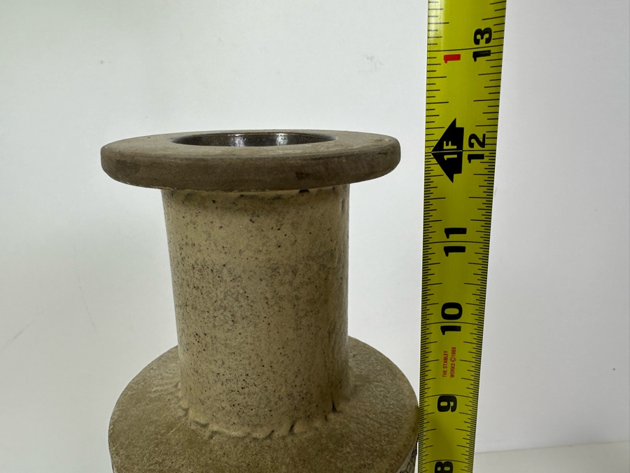 Vintage MCM Bitossi Italian Ceramic Pottery Vase 12'H [Photo 9]