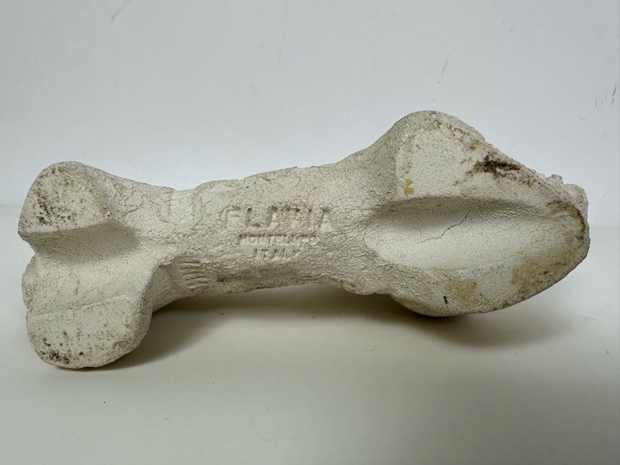 Vintage Mid-Century Modern Flavia Montelupo Pottery Abstract Lion Sculpture Italy Aldo Londi 7'W X 3.5'H [Photo 6]