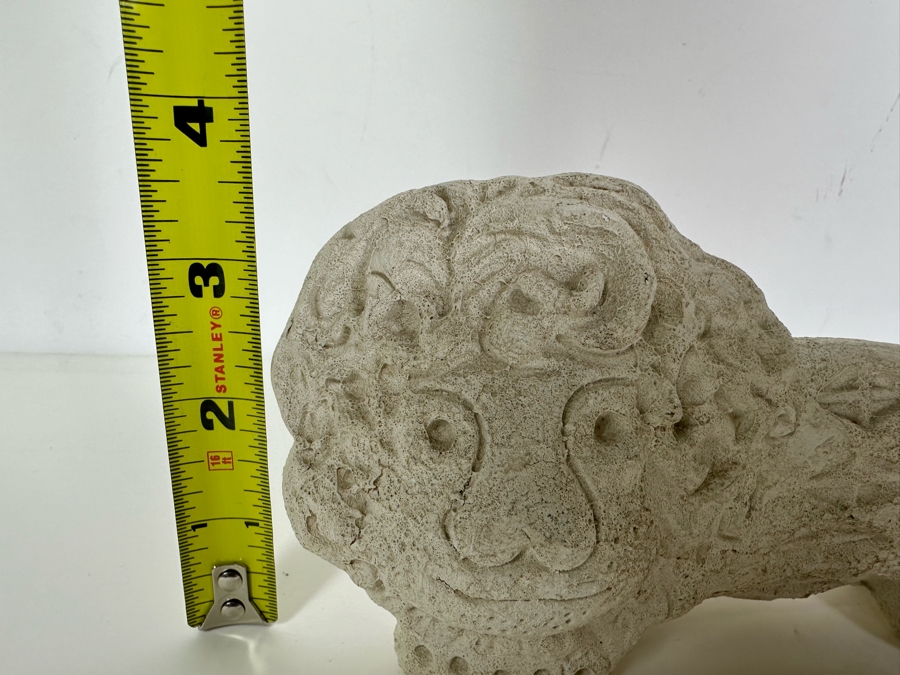 Vintage Mid-Century Modern Flavia Montelupo Pottery Abstract Lion Sculpture Italy Aldo Londi 7'W X 3.5'H [Photo 10]