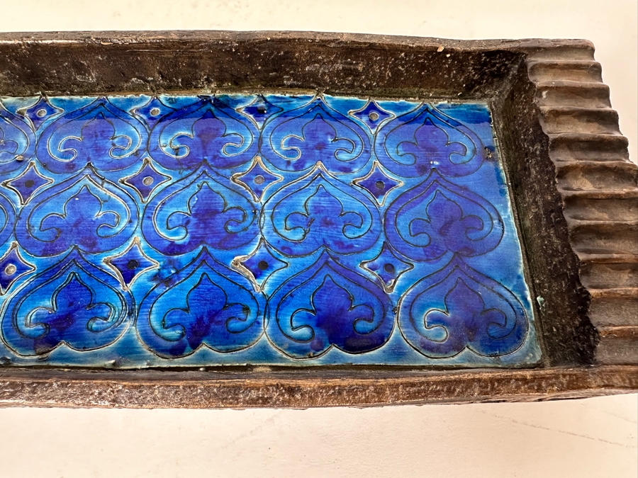 Vintage MCM Aldo Londi Bitossi Italian Ceramic Pottery Ashtray 10'W X 4.75'D [Photo 7]