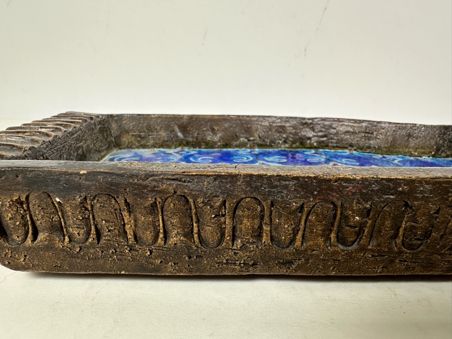 Vintage MCM Aldo Londi Bitossi Italian Ceramic Pottery Ashtray 10'W X 4.75'D [Photo 9]