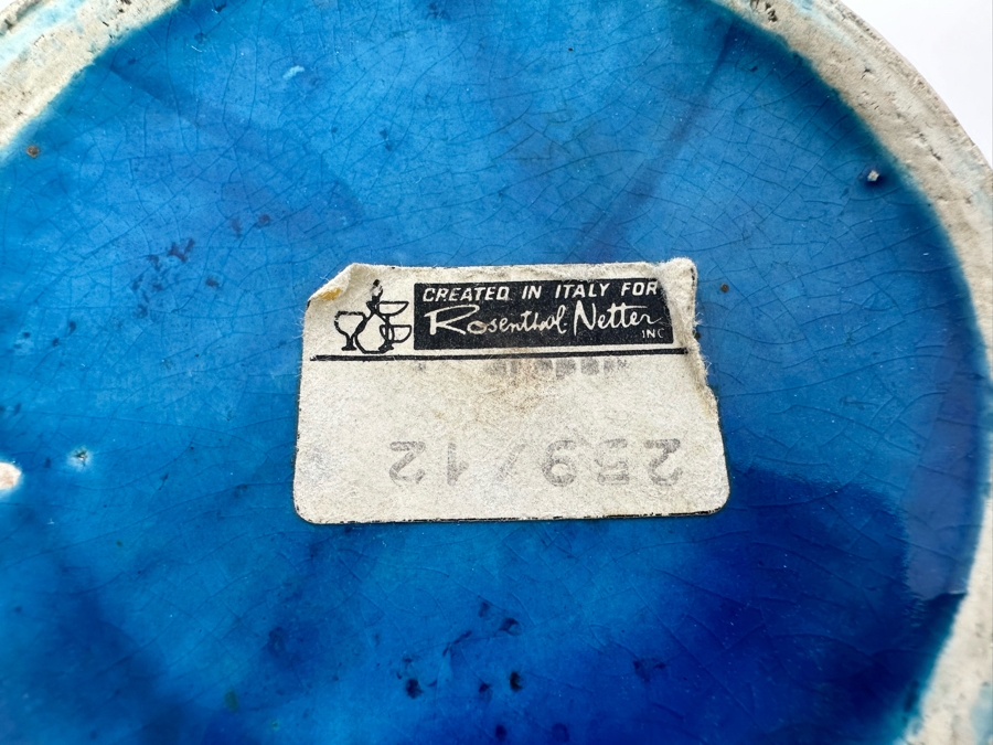 Vintage MCM Bitossi Italian Ceramic Pottery Pot Created In Italy For Rosenthal-Netter Inc 6'W X 5'H [Photo 5]